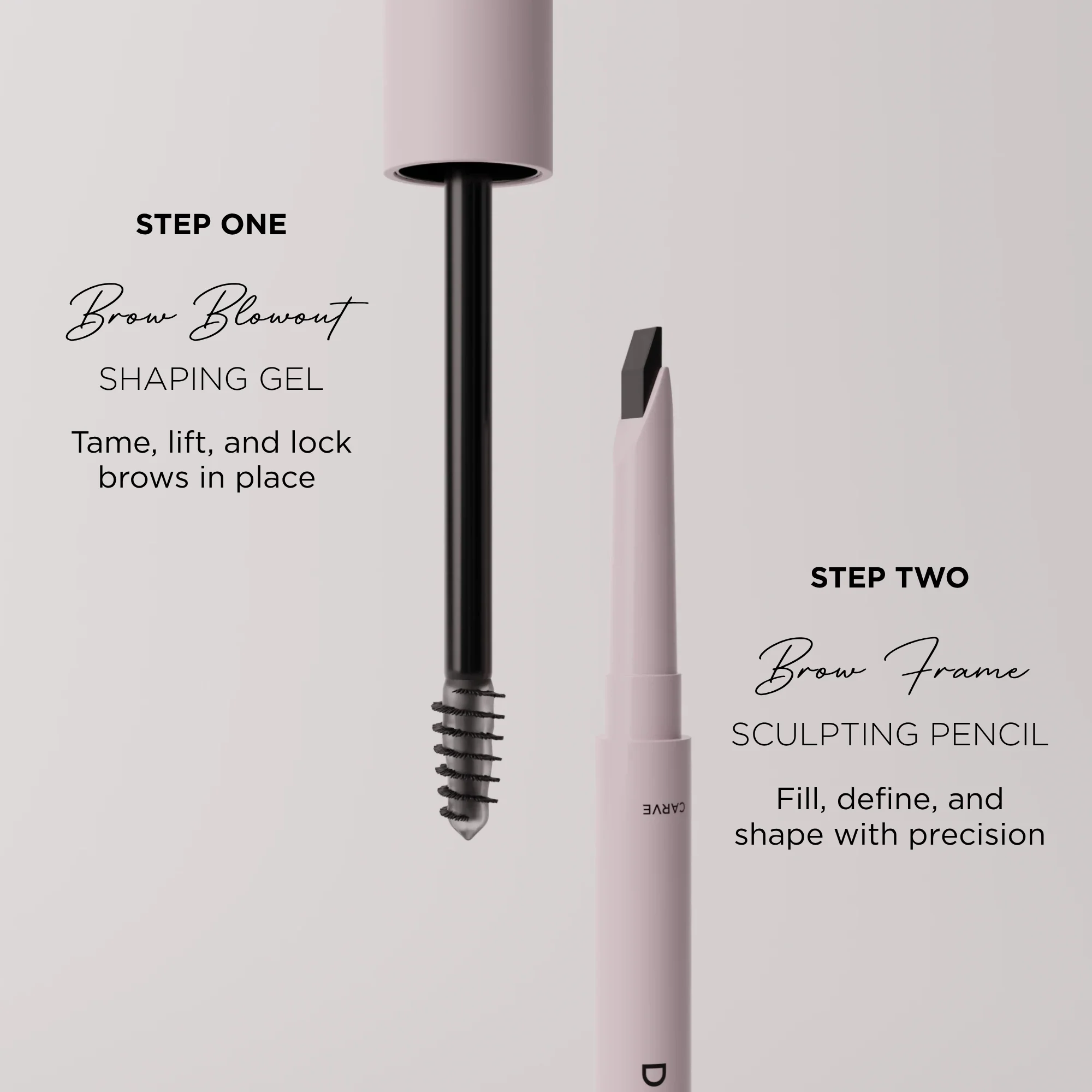Brow Frame Pencil & Brow Blowout Shaping Gel Bundle - Image 5
